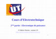 Research paper thumbnail of Cours d'Electrotechnique 2 ème partie : Electronique de puissance