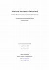 Research paper thumbnail of Binational Marriages in Switzerland