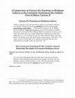 Research paper thumbnail of Comparison of the Teaching of Vatican II and the Consistent, Pre-Concliariar Catholic Teaching on Religious Liberty