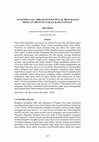 Research paper thumbnail of Analisis Laju Abrasi Pantai Pulau Bengkalis dengan Menggunakan Data Satelit