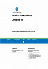 Research paper thumbnail of Auditing II :: Chapter 6 :: Afly Yessie