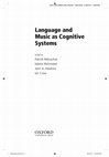 Research paper thumbnail of Language and Music as Cognitive Systems