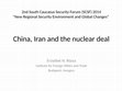 Research paper thumbnail of China, Iran and the nuclear deal