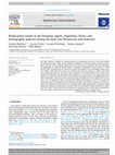 Research paper thumbnail of 2015. Radiocarbon trends in the Pampean region (Argentina). Biases and demographic patterns during the final Late Pleistocene and Holocene