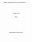 Research paper thumbnail of Social Issues and Change Paper: World Hunger and Poverty