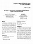 Research paper thumbnail of 	Application of Coupled Lattice Boltzmann and Phase-Field Methods for Multiphase Flow Simulations