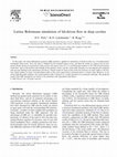 Research paper thumbnail of Lattice Boltzmann simulation of lid-driven flow in deep cavities