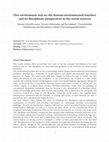 Research paper thumbnail of Our environment and us: the human-environmental interface and its disciplinary perspectives in the social sciences