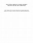 Research paper thumbnail of THE CENTRAL AMERICAN CLOTHING ASSEMBLY INDUSTRY AND THE ASIAN COMPETITION