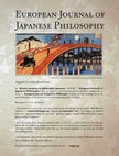 Research paper thumbnail of Appel à contributions "European Journal of Japanese Philosophy" (CFP French version) 