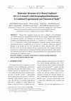 Research paper thumbnail of Molecular Structure of (1-Benzyl-4-phenyl- 1H-1,2,3-triazol-5-yl)(4-bromophenyl)methanone: A Combined Experimental and Theoretical Study