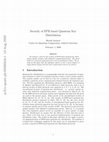 Research paper thumbnail of Security of EPR-based Quantum Key Distribution