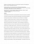 Research paper thumbnail of Qualitative and Quantitative Measures for Assessing Student Acquisition of Knowledge and Skills in a Forensic Anthropology Field School