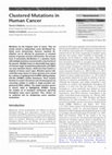 Research paper thumbnail of Clustered Mutations in Human Cancer