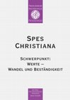 Research paper thumbnail of Spes Christiana 2009: Werte - Wandel und Beständigkeit