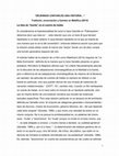 Research paper thumbnail of "Déjennos contarles una historia" - Tradición, enunciación y fuentes en Maléfica (2014)