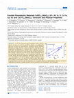 Research paper thumbnail of Possible Piezoelectric Materials CsMZr0.5(MoO4)3 (M = Al, Sc, V, Cr, Fe, Ga, In) and CsCrTi0.5(MoO4)3: Structure and Physical Properties