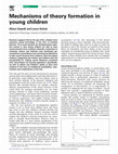 Research paper thumbnail of Mechanisms of theory formation in young children