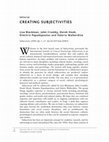 Research paper thumbnail of Creating Subjectivities