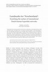 Research paper thumbnail of Landmarks for 'Nowhereland': scratching the surface of transnational Dutch‐Iranian hyperlink networks