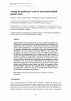 Research paper thumbnail of Taking the goalkeeper’s side in association football penalty kicks