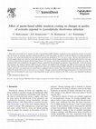 Research paper thumbnail of Effect of pectin-based edible emulsion coating on changes in quality of avocado exposed to Lasiodiplodia theobromae infection