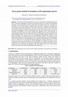 Research paper thumbnail of Excess paste method to formulate a self-compacting concrete