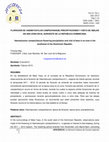 Research paper thumbnail of Especies de plantas de importancia apícola en las áreas de influencia de tres apiarios en República Dominicana – observación directa y valorización por los apicultores