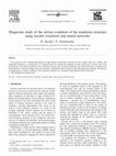 Research paper thumbnail of Diagnostic study of the surface condition of the insulation structure using wavelet transform and neural networks