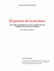 Research paper thumbnail of El proceso de la escritura. Curso-taller propedéutico de escritura académica para los aspirantes al Doctorado en Pedagogía