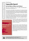 Research paper thumbnail of Impossible Speech: On the Politics of Silence and Violence