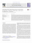 Research paper thumbnail of SMALL ADDITION EFFECT OF AGAVE BIOMASS ASHES IN CEMENT MORTARS