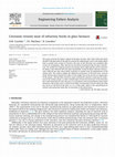 Research paper thumbnail of CORROSION-EROSION WEAR OF REFRACTORY BRICKS IN GLASS FURNACES