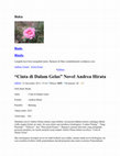 Research paper thumbnail of “Cinta di Dalam Gelas” Novel Andrea Hirata