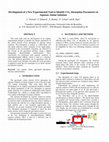 Research paper thumbnail of Development of a new experimental tool to identify CO2 absorption parameters in aqueous amine solutions