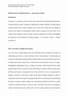 Research paper thumbnail of Ritual Economy - some general remarks