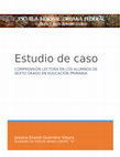 Research paper thumbnail of ESTUDIO DE CASO-PRIMARIA 6°