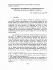 Research paper thumbnail of Cómo pensar el plurilingüismo en la Península Ibérica: reflexiones en torno a la lingüística románica