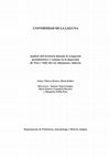 Research paper thumbnail of  Análisis del territorio durante la ocupación protohistórica y romana en la depresión de Vera y valle del río Almanzora, Almería