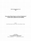 Research paper thumbnail of Forecasting Climate Impacts on Future Production of Commercially Exploited Fish and Shellfish