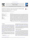 Research paper thumbnail of Classification of submarine canyons of the Australian continental margin