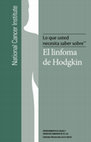 Research paper thumbnail of Cáncer - Linfoma de Hodgkin   