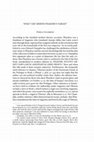 Research paper thumbnail of What 'lies' behind Phaedrus' Fables? (K.O. Chong-Gossard, A. Turner, F. Verveat (eds.) Public and Private Lies: The Discourse of Despotism and Deceit in the Ancient World. Leiden: Brill (2010) 231-248)