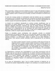 Research paper thumbnail of Estudio sobre la formación de partidos políticos en El Salvador y su desempeño electoral reciente