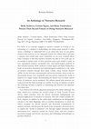 Research paper thumbnail of An Anthology of Narrative Research: Molly Andrews, Corinne Squire, and Maria Tamboukou Present Their Second Volume of Doing Narrative Research