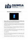 Research paper thumbnail of Quando a Luz ilumina um Nobel