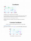 Research paper thumbnail of MAT 147 Coordinate Geometry