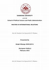 Research paper thumbnail of A Call to Realism:  How the Ukrainian Crisis Exposed the EU’s Weakness