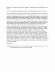 Research paper thumbnail of Abstract: ‘Of Government, the properties to unfold’: Governmentalities in Measure for Measure (SAA 2015)