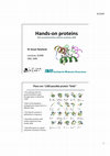 Research paper thumbnail of 2009 RACI Secondary-tertiary interface workshop: Hands-on proteins 